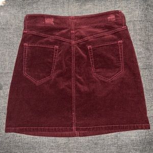 MARKET & SPRUCE
Adalee Burgundy Corduroy Skirt